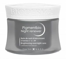 BIODERMA product photo, Pigmentbio Night renewer 50ml, night renewer for pigmented skin